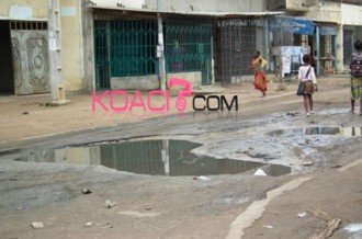 Côte dÂ’Ivoire : Quand la voirie fout elle aussi le camp 